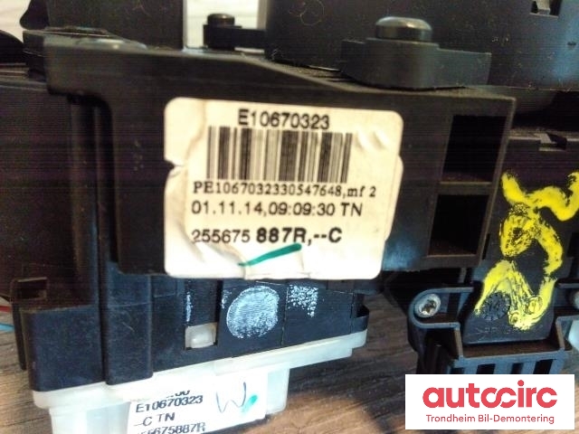 Bryter combi til Renault Captur 2013-2020 (Type I) (BOSCH|255675887R|8201168016|255405718R)