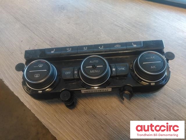 Varmeapparat betjening til VW Golf VII, 2012-2017 (Fase 1)  (BHTC|5G0907044CF)
