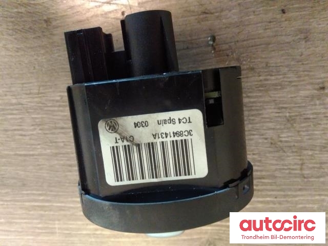 Bryter lys til VW Tiguan 2011-2016 (Type I, Fase 2) (...|3C8941431A|)