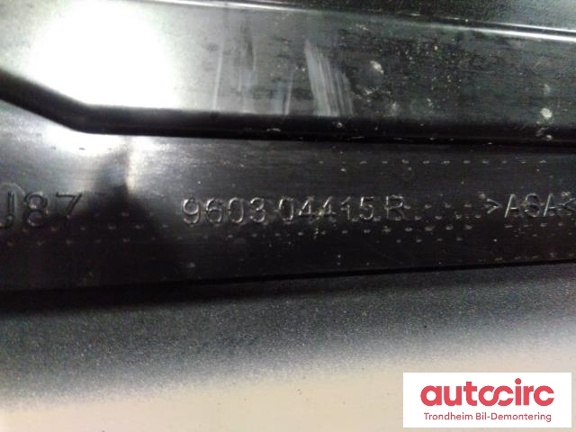 Spoiler bakluke til Renault Captur 2013-2020 (Type I)  (..|960304415R|)