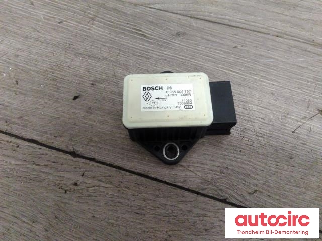 Sensor akselerasjonssensor/ESP DUO til Nissan Qashqai, 2010-2014 (Type I, Fase 2)  (BOSCH|4793000Q0E)