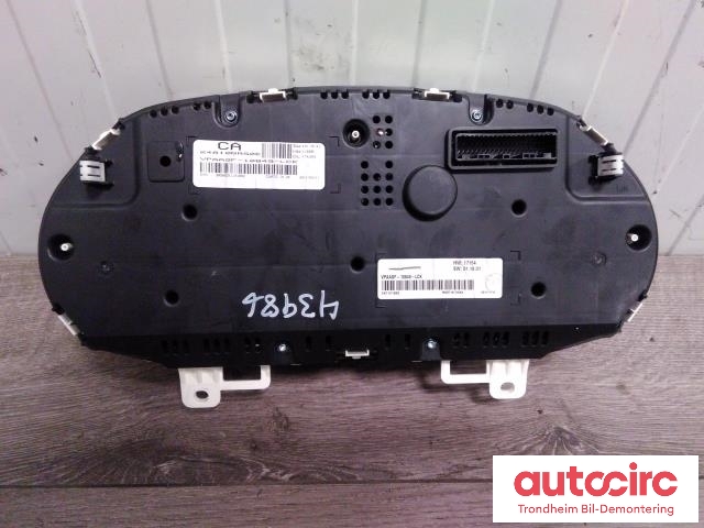 Instrumentpanel til Nissan Qashqai 2010-2014 (Type I, Fase 2)  (..|24810BR50E|WPAASF-10849-LCK|)
