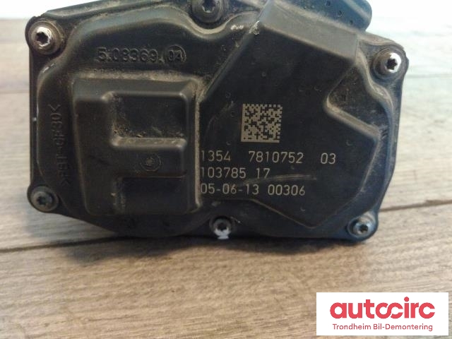Spjeldhus til BMW 3-Serie 2012-2018 (F30/F31/F34) (F30/F31/F34) (PIERBURG|7810752|13547810752|)