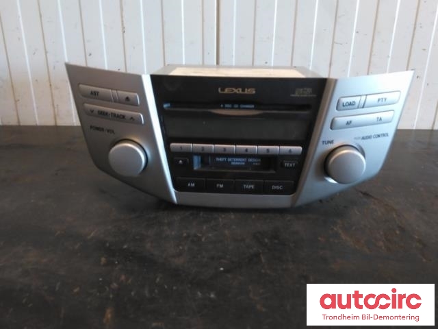 Bilstereo til Lexus RX, 2003-2009 (Type II) (XU30) (XU30) (PIONEER|8612048620)