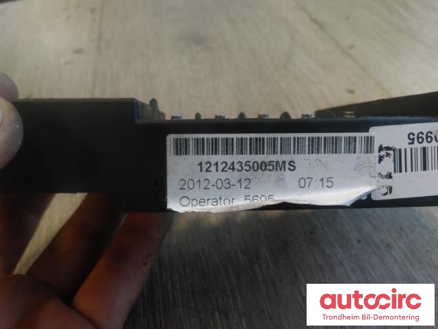 Sikringsboks til VW Transporter / Caravelle 2009-2015 (Fase 2) (T5) (T5) (OVER BATTERI|7E6970187P|1212435005MS|7H0937550A)