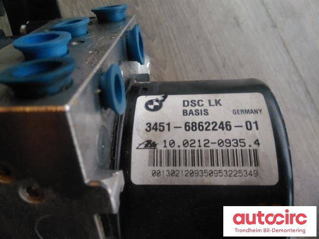 ABS sentral til BMW 3-Serie 2012-2018 (F30/F31/F34) (F30/F31/F34) (ATE|6862246|34512460453|34 51 2 460 453| 6862247| 10.0212-0935.4| 10.0962-0829.3)