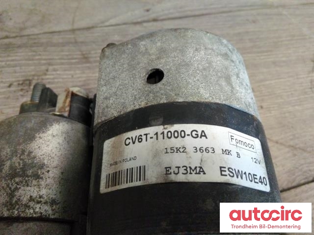 Starter til Ford Focus 2011-2014 (Type III, Fase 1)  (FOMOCO|CV6T-11000-GA|CV6T-11000-GF|2197568)