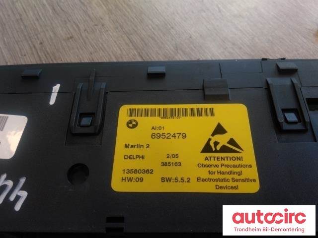 Bryter setevarme til BMW 5-Serie 2003-2010 (E60/E61) (E60/E61) (DELPHI|6952479|13580362|61319159168)