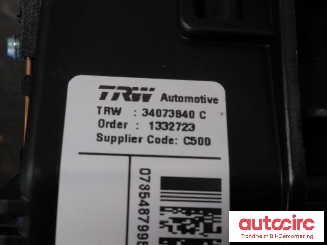 Airbag rattpute til Fiat Ducato 2014-->> (TRW|07854879950|34073840C|735685782)
