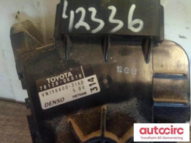 Pedal gass til Toyota Hilux 2006-2011  (DENSO|78120-0K010|VN198800-3140|781200K010)