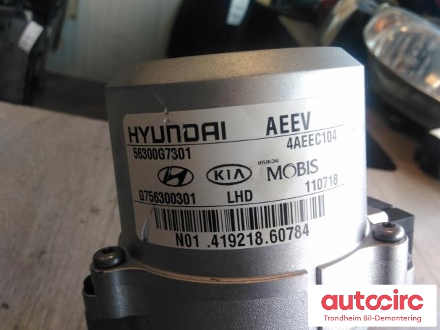 Rattaksel elektrisk servo til Hyundai Ioniq Electric 2016-2019 (Fase 1)  (MOBIS|56310G7301|56300G7301|G7563-99500)