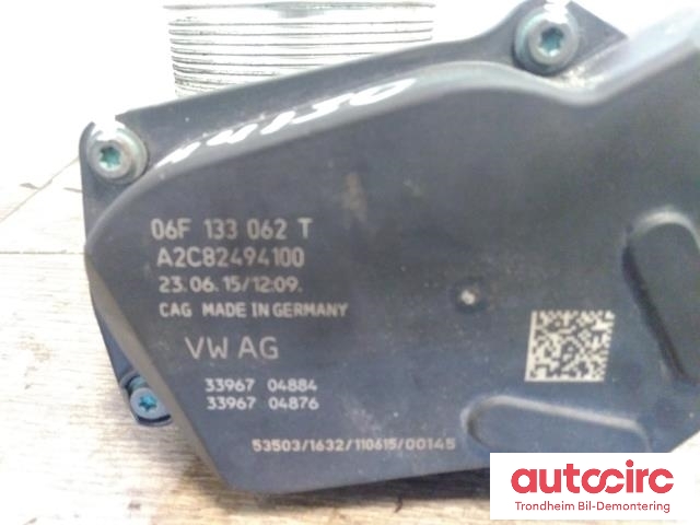 Spjeldhus til Audi A4, Allroad 2009-2016 (Type I) (B8) (B8) (CONTINENTAL|06F133062Q|06F133062AG|06F133062T)