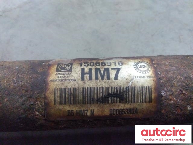 Mellomaksel fremre til Hummer H2 2003-2005  (..|15066916|)