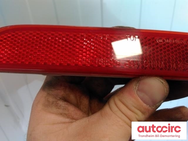 Refleksplate til Nissan Leaf 2018-->> (Type II) (...|265608990B|)