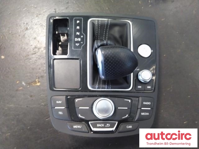 Bilstereo navigasjon betjeningspanel til Audi A6 2011-2014 (Type IV, Fase 1) (C7) (C7) (..|4G1919610C|)