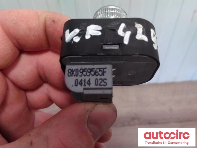 Bryter speil til Audi A4, Allroad 2009-2016 (Type I) (B8) (B8) (..|8K0959565E|8K0959565F|)