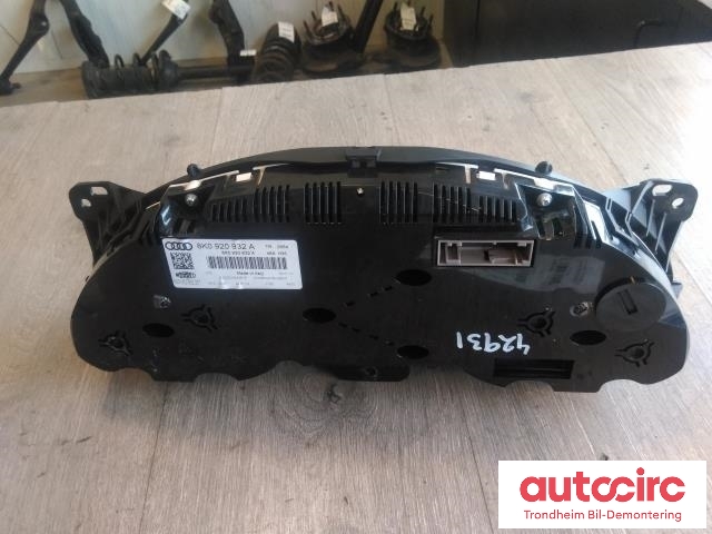Instrumentpanel til Audi A4, Allroad 2009-2016 (Type I) (B8) (B8) (MAGNETI MARELLI|8K0920932A|503002562231|)