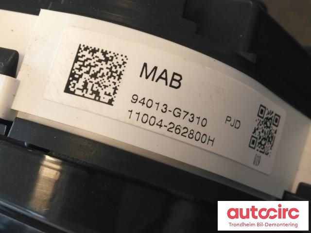 Instrumentpanel til Hyundai Ioniq Electric 2019-->> (Fase 2)  (PB|94013-G7310|94013G7310|11004-262800H)