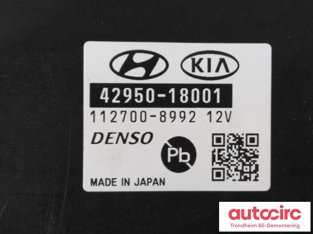 Styreenhet diverse til Hyundai Ioniq Electric 2019-->> (Fase 2)  (DENSO|4295018001|42950-18001|112700-8992)