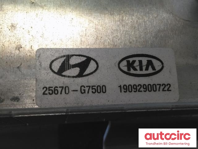 Aircondition diverse til Hyundai Ioniq Electric 2019-->> (Fase 2)  (DHC|25670-G7500|)