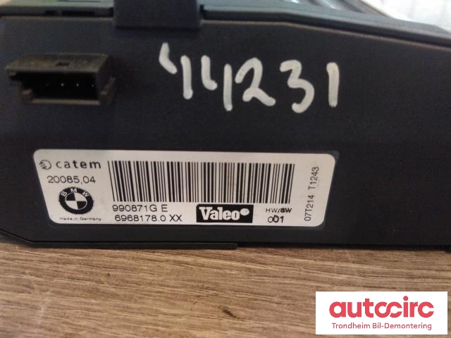 Varmeapparat ekstravarmer til BMW X5 2007-2013 (E70) (E70) (VALEO|9185403|64119185403|990871GE)