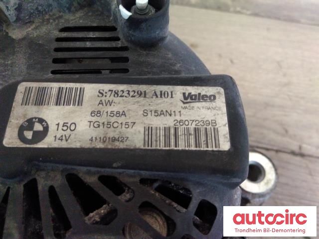 Dynamo diesel til Mini Countryman 2010-2016 (R60) (R60) (VALEO|7823291|TG15C157|12317823291| S15AN11)