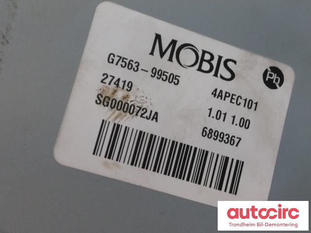 Rattaksel elektrisk servo til Hyundai Ioniq Electric 2019-->> (Fase 2) (MOBIS|56310G7510|56300-G7310|G7563-00310)