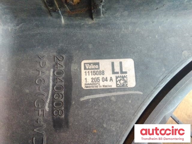 Kjølevifte elektrisk til Dodge Ram 2003-2008 (Type III) (TIL AC RADIATOR|24040608|55055966AG|1115088)