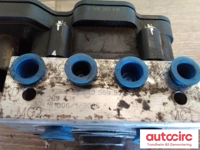 ABS sentral til Peugeot Expert 2016-->> (Type III) (BOSCH|1635034180|1682596480|9808055980)