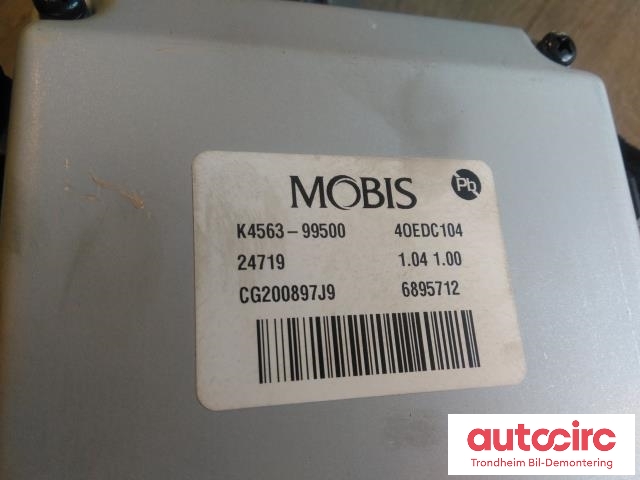Rattaksel elektrisk servo til Hyundai Kona 2017-2021 (Type I, Fase 1)  (MOBIS|56310-K4050|56310K4050|56300K4050| K4563-99500)