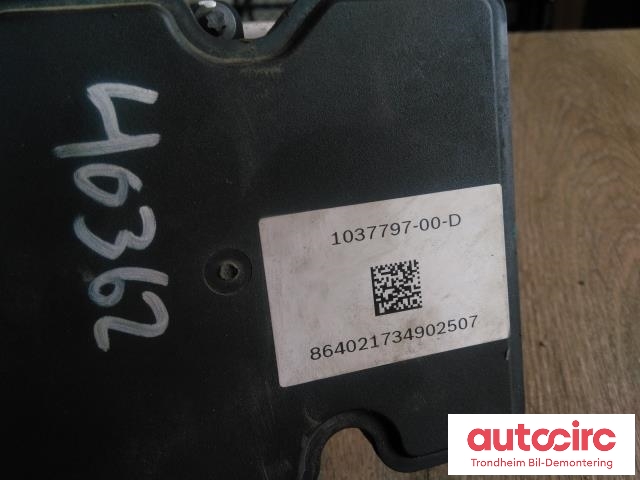 ABS sentral til Tesla Model S 2016-2021 (Fase 2)  (BOSCH|1037797-00-D|0265956391|0265255653)