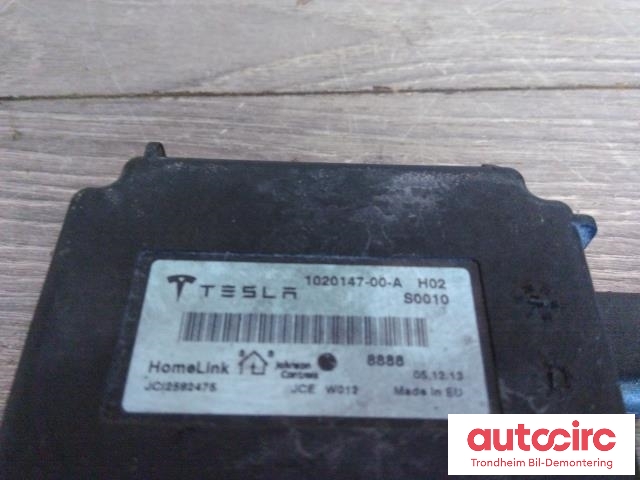 Styreenhet diverse til Tesla Model S 2013-2016 (Fase 1)  (TESLA|1020147-00-A|)