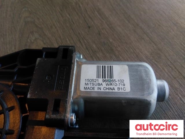 Ruteheis, kun motor, høyre bak til Volvo XC90 2015-2025 (Type II)  (MITSUBA|31453360|966265-102|31349759)