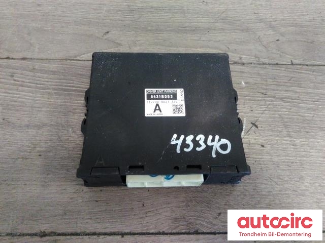 Styreenhet parkering til Mitsubishi Outlander, 2015-->> (Type III, Fase 2)  (DENSO|8631B053)
