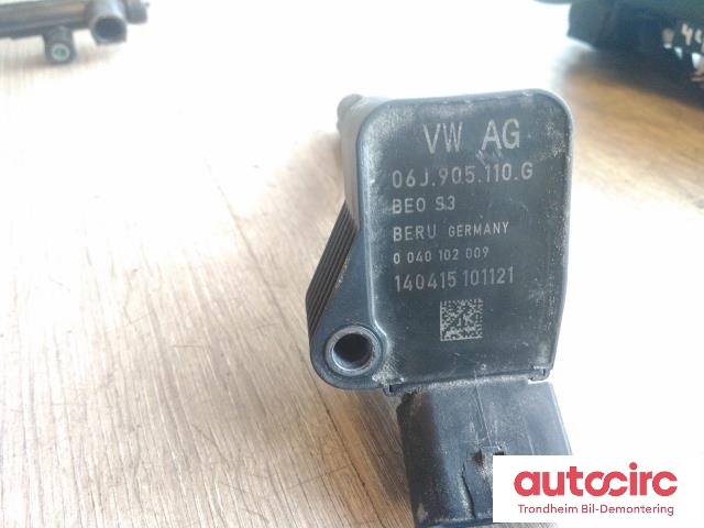 Coil elektronisk til Audi TT 2015-->> (Type III) (BERU|06J905110G|0040102009|06H905110L)