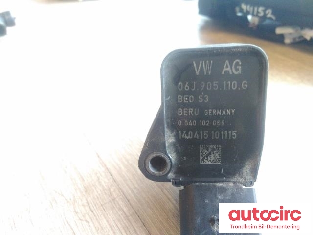 Coil elektronisk til Audi TT 2015-->> (Type III) (BERU|06J905110G|0040102009|06H905110L)