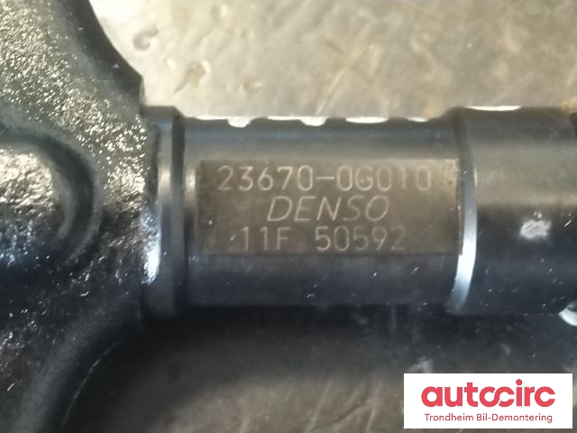 Dyse innsprøyting diesel til Toyota Verso 2002-2004 (COROLLA) (COROLLA) (DENSO|2367009030|23670-0G010|)