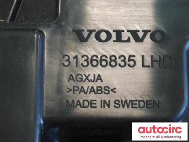 Hanskerom til Volvo XC90 2015-2025 (Type II)  (..|31366835|31393384|39829434)