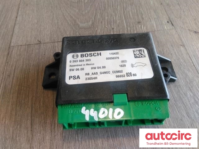 Styreenhet parkering til Peugeot 508, 2011-2014 (Type I, Fase 1)  (BOSCH|9665282880)