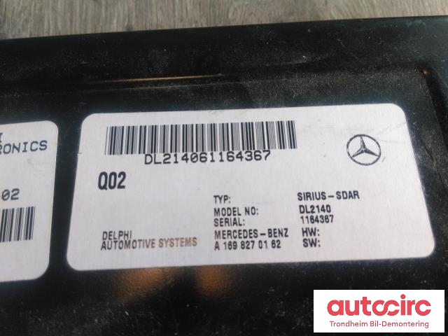 Styreenhet diverse til Mercedes GL 2006-2012 (X164) (X164) (DELPHI|A1698270162|28032140|DL2140)