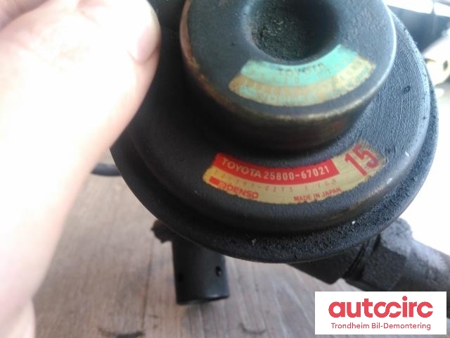 EGR-ventil til Toyota Land Cruiser 90 1996-2002  (DENSO|25620-67021|25800-67021|2580067021)
