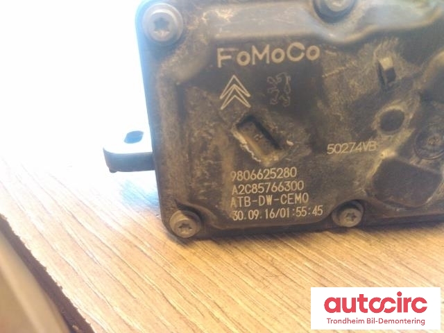 Spjeldhus til Peugeot Expert 2016-->> (Type III) (FOMOCO|9806625280|A2C85766300|)