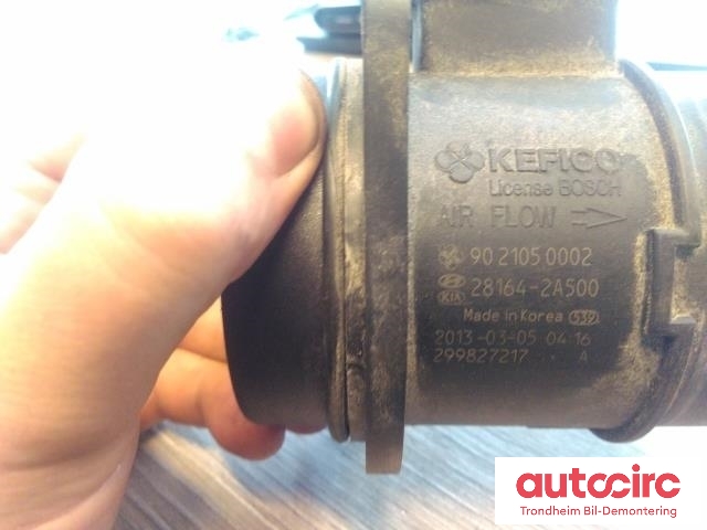Luftmengde/luftmassemåler til Kia Carens 2013-2018 Type III  (BOSCH/KEFICO|281642A500|9021050002|)