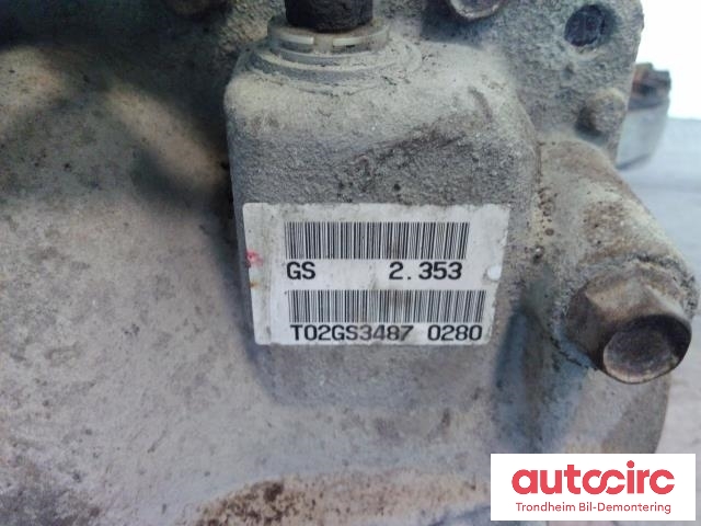 Kardang klokke bak til Mitsubishi Outlander 2007-2010 (Type II, Fase 1)  (MITSUBISHI|3501A114|)