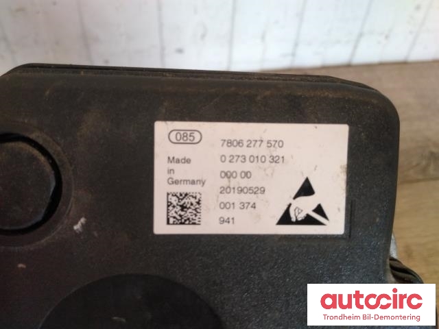 Tannstang elektrisk til Volvo XC60 2017-->> (Type II)  (KUN MOTOR|7806277570|0273010321|36003045)
