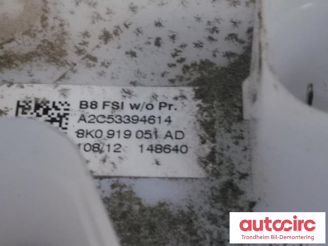 Bensinpumpe elektrisk til Audi RS5 2010-2014  (..|8K0919051AJ|8K0919051AS|8K0919051AD)