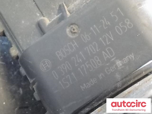 Viskermotor frontrute til Ford Mondeo 2001-2007 (Type III) (BOSCH|1S71-17508-AD|0390241702|1229139)