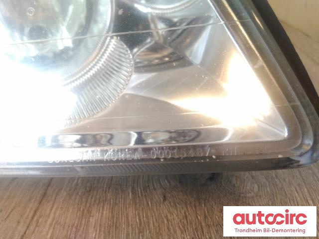 Frontlykt høyre halogen til Chevrolet Captiva 2006-2010 (Fase 1)  (..|96626974|00015487|)