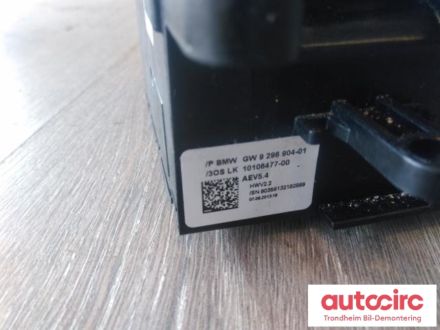 Girstang/girvelger automat til BMW 5-Serie 2010-2017 (F10/F11) (F10/F11) (LK|9296904|7950394|61317950394)