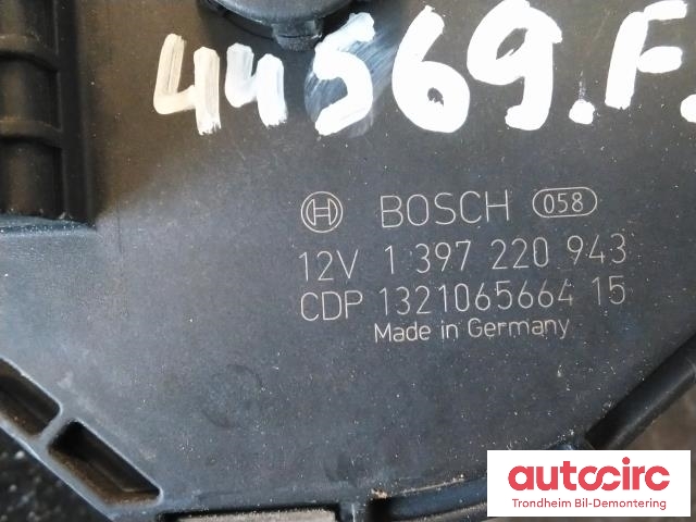 Viskermotor frontrute til BMW 5-Serie 2010-2017 (F10/F11) (F10/F11) (BOSCH|7306266|61617306266|7308771)